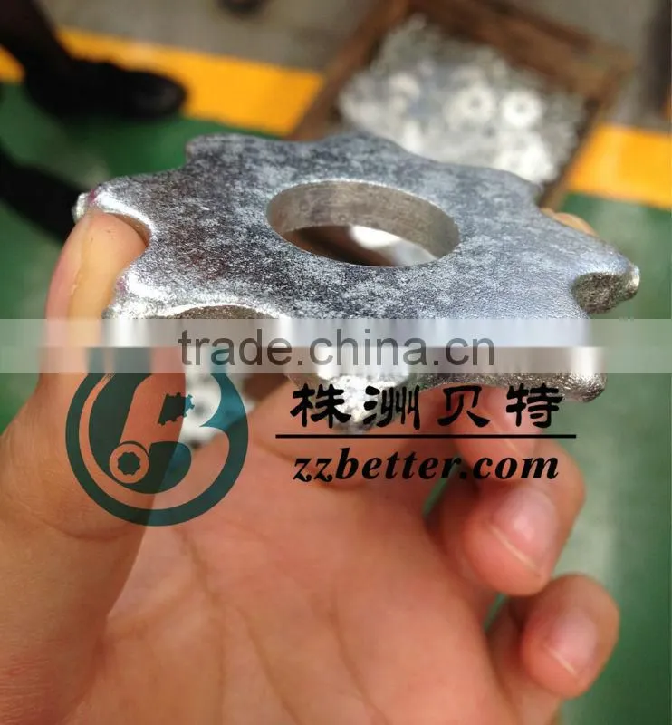 tungsten carbide tipped cutter blade used in floor preparation