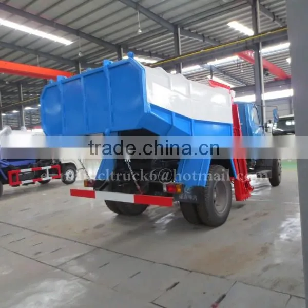DONGFENG 140 4*2 Side Load Garbage truck 10m3