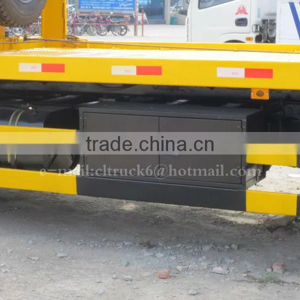 SINOTRUK HOWO 4*2 Sliding Wrecker Tow Truck 4 ton
