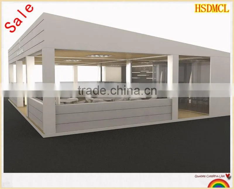 Steel stucture prefabricated container house for sale