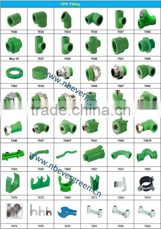 ppr names pipe fittings 90 Degree Elbow