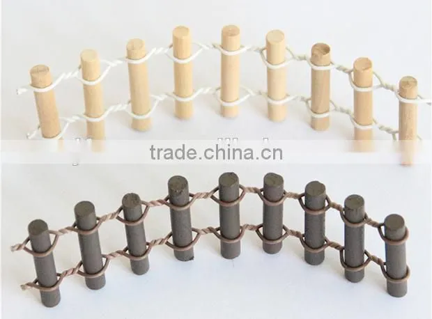 Zakka micro landscape accessories background props mini fence ornament crafts