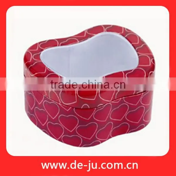 Yellow Coat Chicken Printing Cute Small Metal Tin Boxes