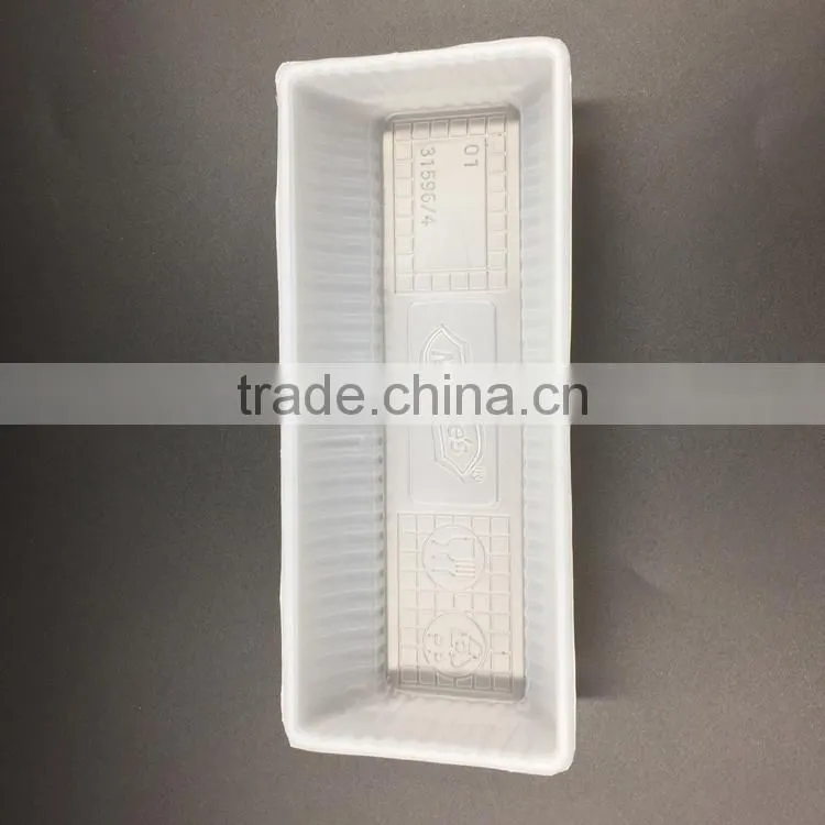 2017 hot saleing product hard clear plastic candy tray for food packing