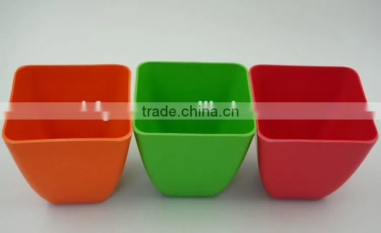 The high quality and best seller 100% Biodegradable Bamboo Fiber Garden Pot