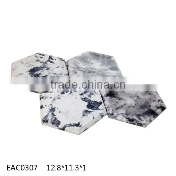 High quality and fashionable home decoration polyresin jewelry and fruit tray