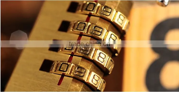 wholesale stock small order copperd against skids changable password lock