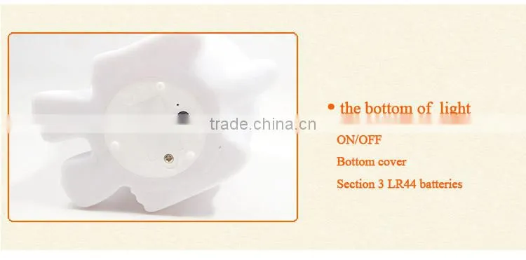 rabbit light happy led night nursery baby light lamp