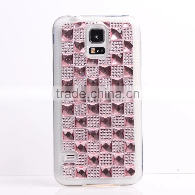 New products jewelry diamond phone case for Samsung s5