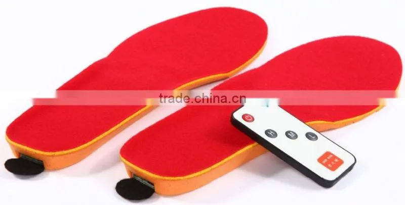 high quatity Electric battery heated insoles