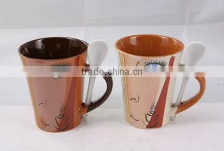 Fashion White Porcelain Coffee Mug