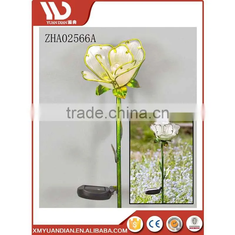 Rose Yard Stake Garden Decoration Yard Stake Led Solar Light