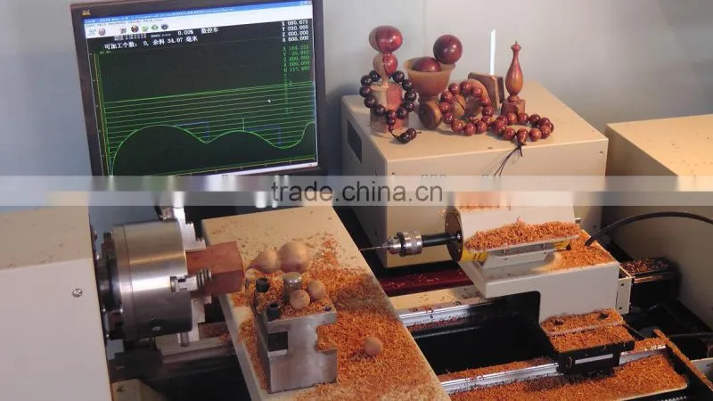 Automatic bead bead CNC lathe