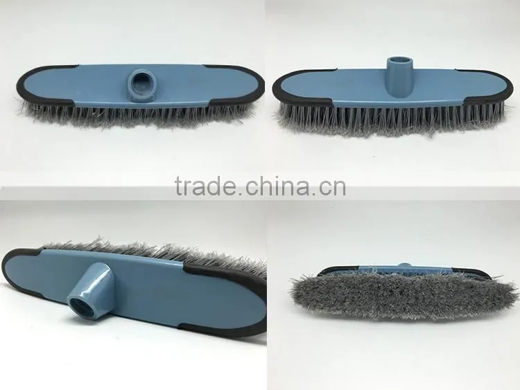 Environmental plastic sweeping bumper broom