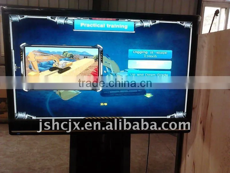 Hydraulic excavator personnel Simulator with CE