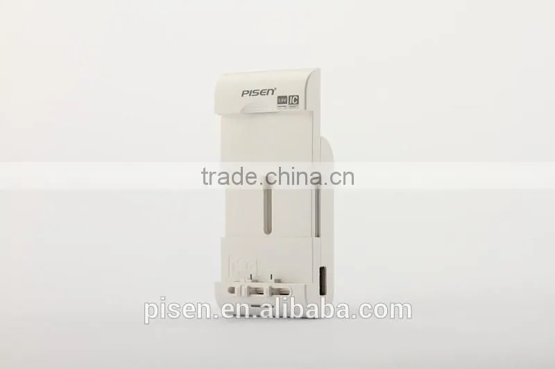 Pisen Stretchable 3.8V Foldable EU Plug Smart Automatically Identification Charger for Mobile Phone Mobile Phone Battery