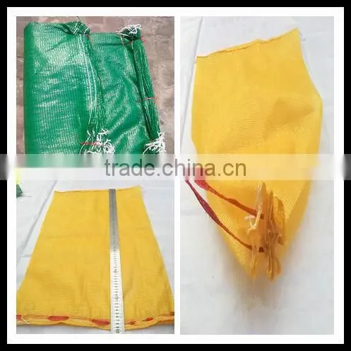 China Polypropylene Mesh Bag Net Sacks For Potato Onion Garlic Firewood