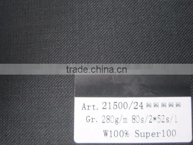 Garment use Elastane australian merino wool fabric