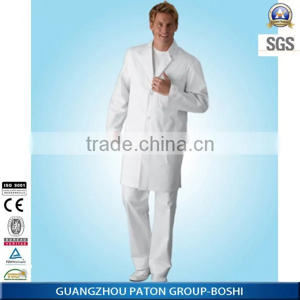Factory Price Hospital Uniform,White Medical Uniform For Doctor,Customized Style Scrub Uniform