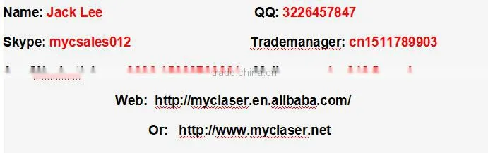 MC1390 stainsless steel / carbon steel / wood / acrylic laser cutting machine