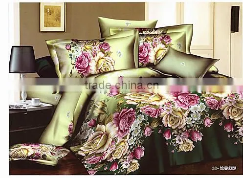 luxury design /perfect bedding set /king size 3d beding set
