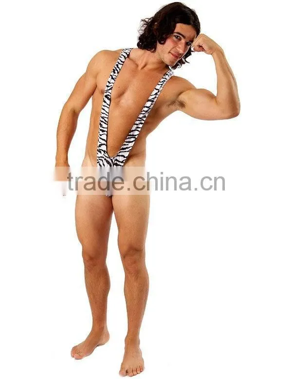 Borat Mankini Thong Swimsuit (Luminous Yellow)