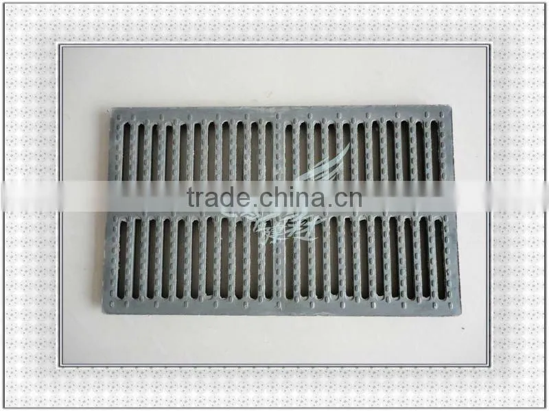 Plastic composite manhole cover and road grates
