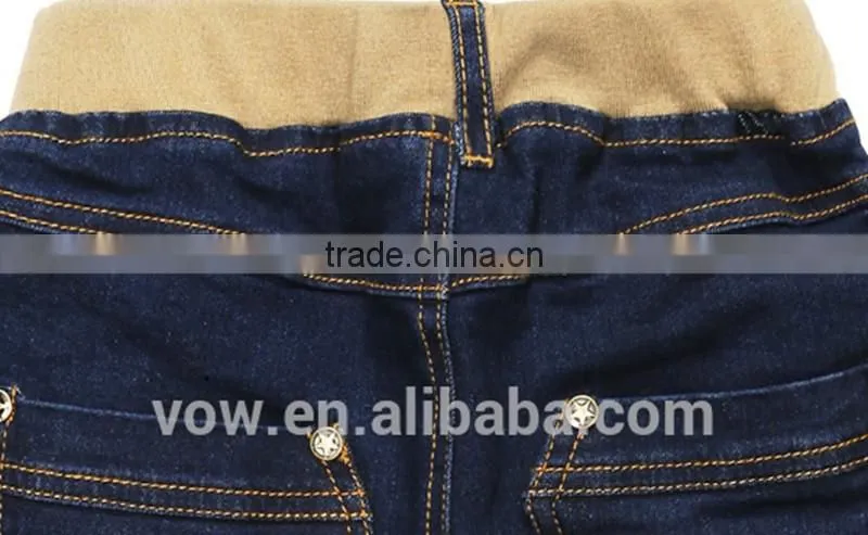 Kids Jeans Wholesale Custom Washed Skinny Child Jeans VOWCJ7176