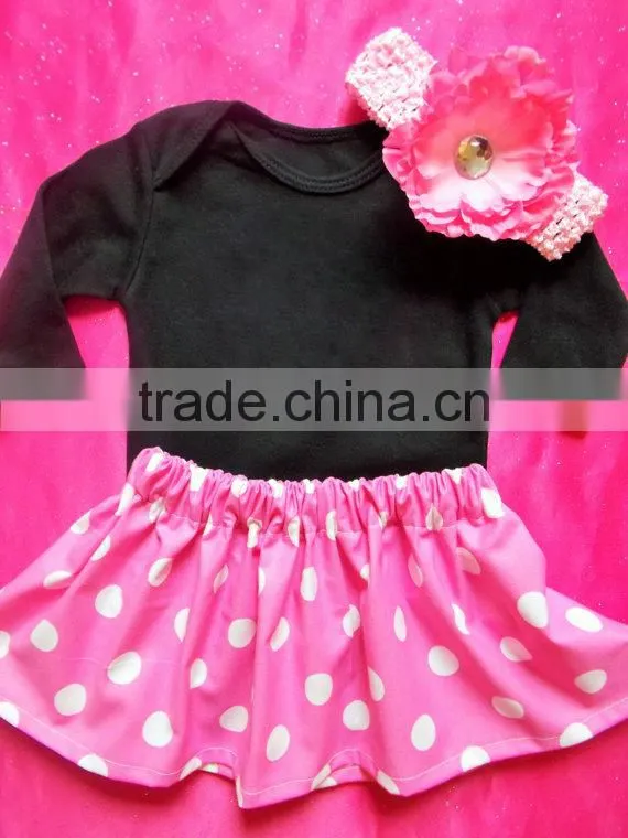 Baby Toddler Skirts And Rompers Suit Kids 3pcs Skirts Christmas Dresses