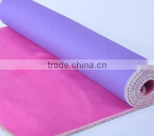 2017 hot sale soft high absorbent anti-slip 100% polyester microfiber yoga towel