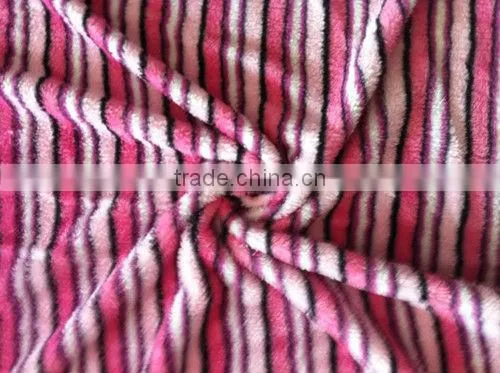 Super-soft Polyester Fleece Fabric Wholesale Printed