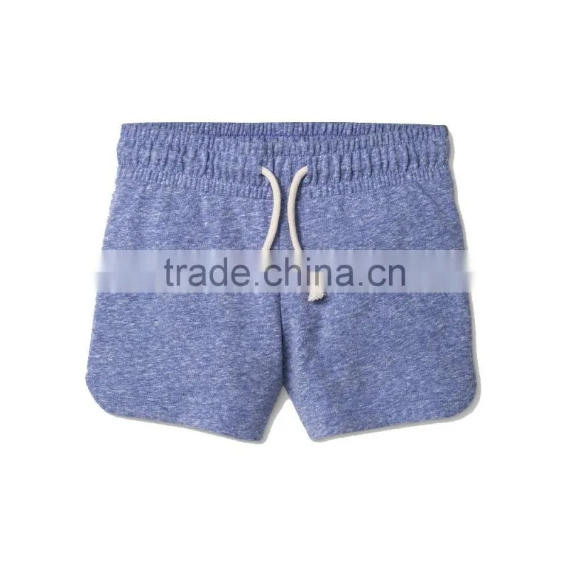 Hot selling 2017 wholesale knit baby clothes girls shorts sweet child clothing pull on