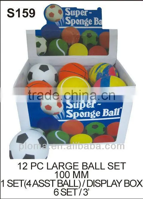 KID OUTDOOR TOYS (S159) 12PC LARGE BALL SET