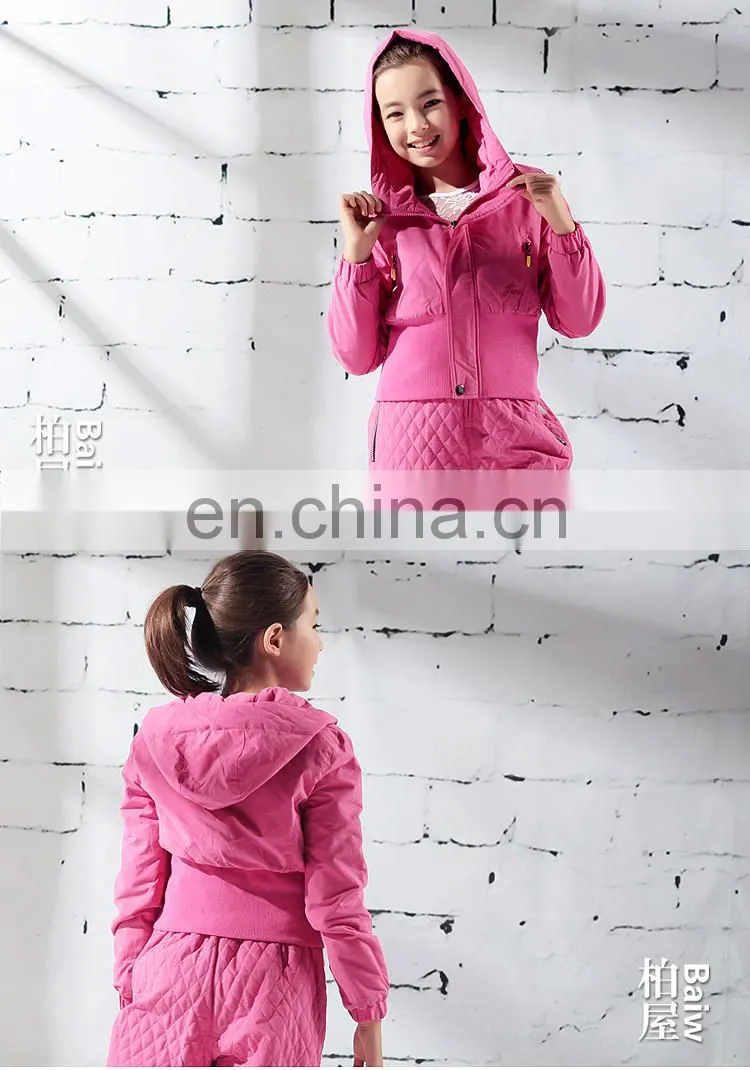 116217001 Girls Cotton Warm Dance Coat