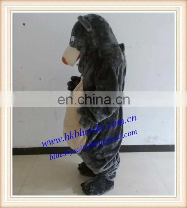 top sale adult baloo bear mascot costume