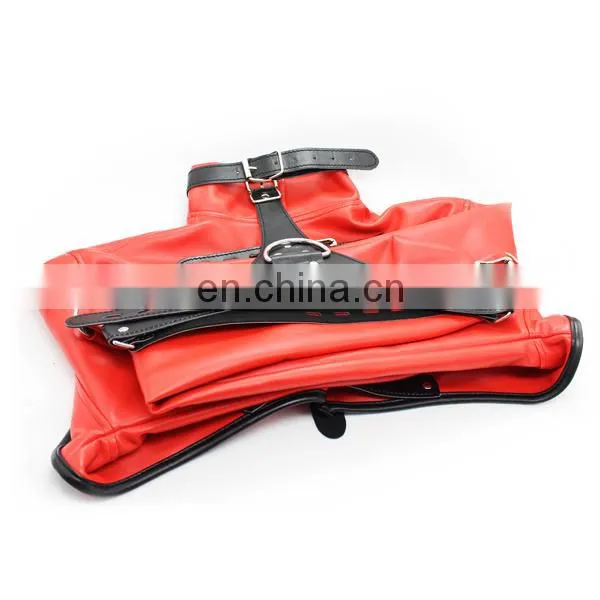 Leather bondage toys adult sex toy leather bondage suit