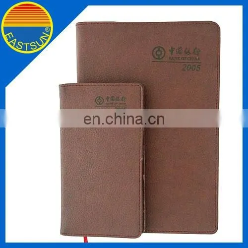 Office A4 hardcover PU notebook with elastic band