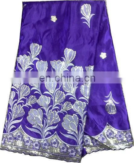 hot sell fashion silk lace geoger lace for evening dress(PG14016)