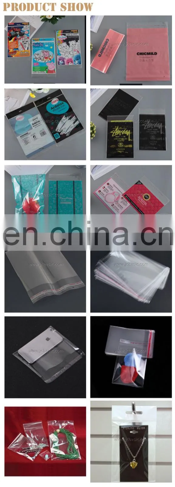 poly opp bag raw material transparent plastic bag supplier malaysia opp bags