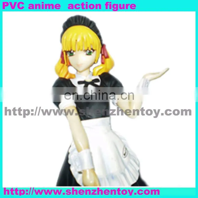 6" plastic beauty girl action figure factory