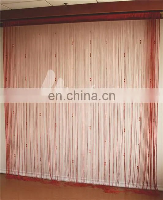 Charming pink office window curtain