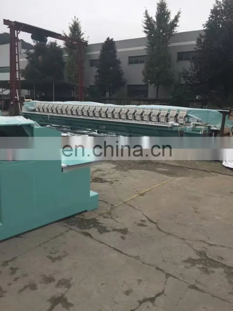 Multi Head Embroidery Machine/15 Color 6 Head Embroidery Machine