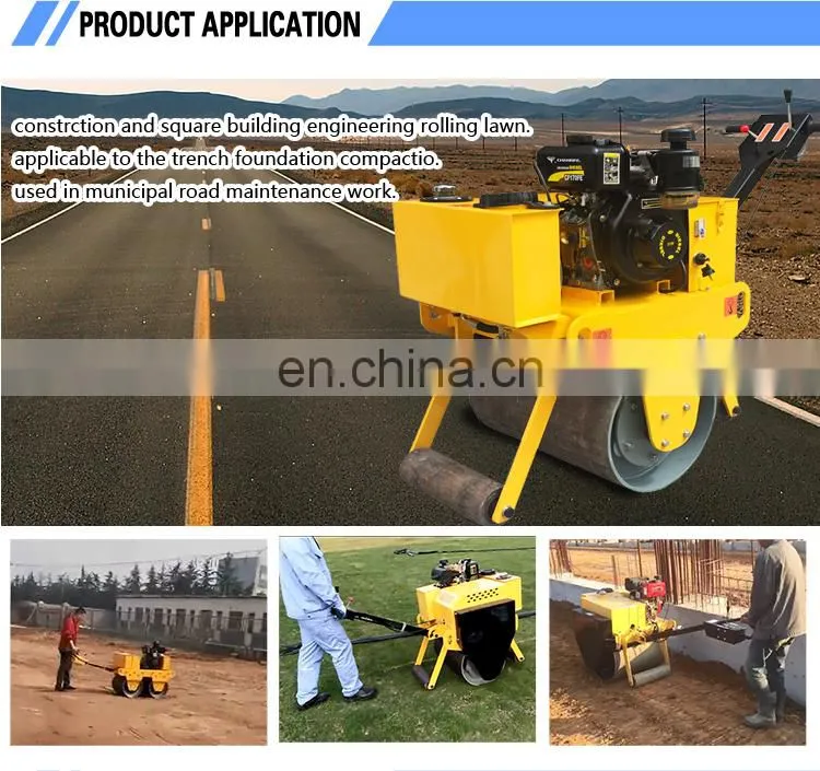 New design mini road roller single drum road roller