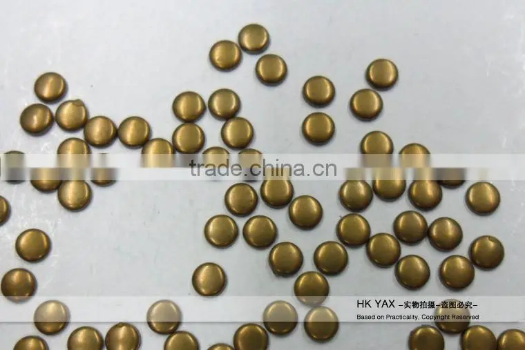 0620L China manufacturer hotfix metal studs; heat transfer metal copper studs; metal studs for clothing