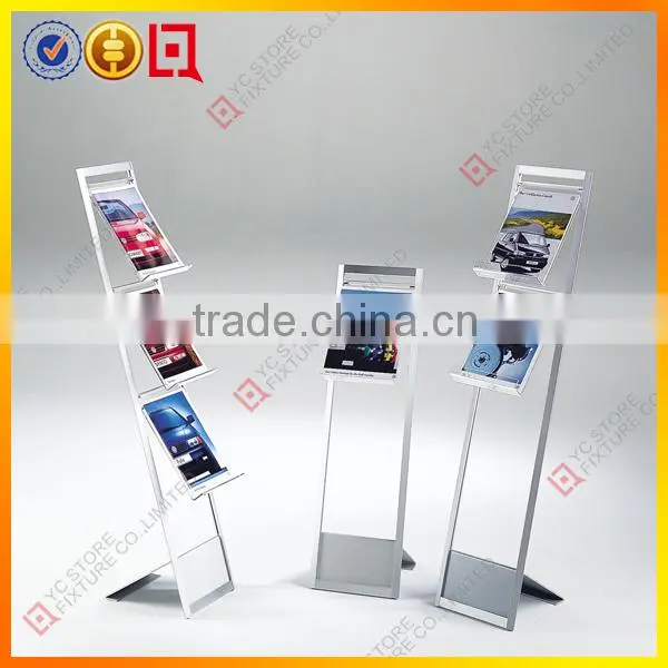 Wire rack magazine display