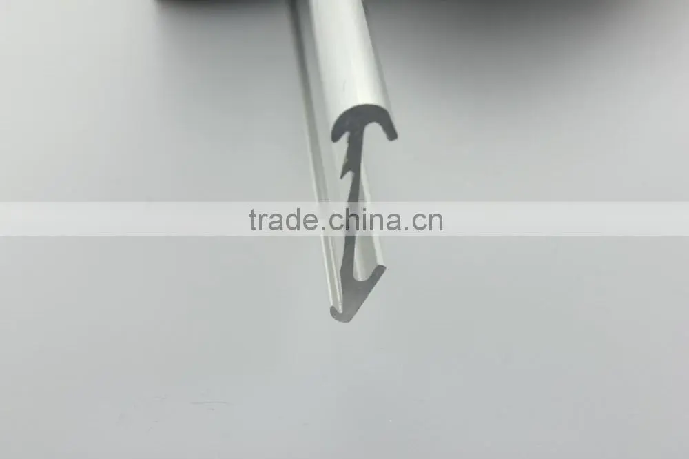 Aluminum extrusion Price profile as Label Holder on supermarket