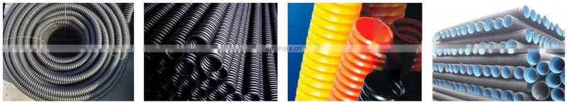 Flexible PP PE PVC Corrugated Pipe Machine Production line/ PVC Pipe Production Line