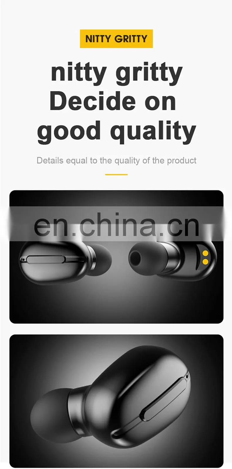 feixin 10 Years ODM & OEM Manufactory Mobile Phone Accessories wired headset headphone waterproof single earphone