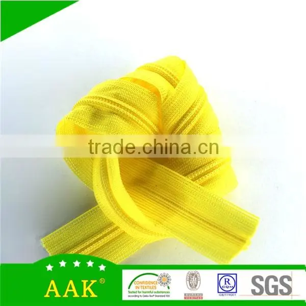3# nylon invisible long chain zipper roll