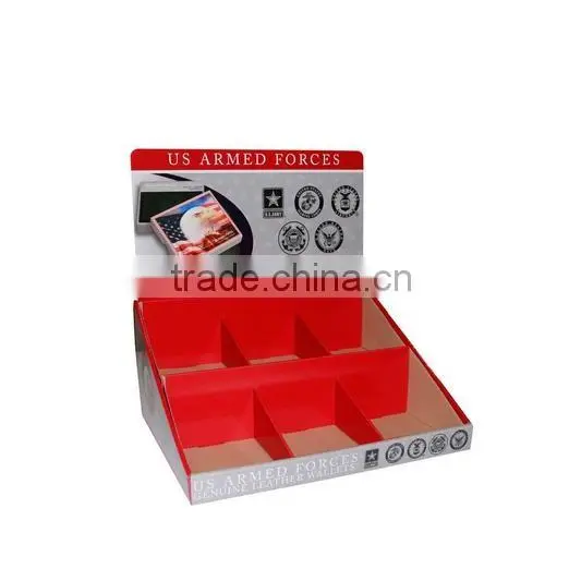 custom retail advertising drug store cardboard pallet display stand